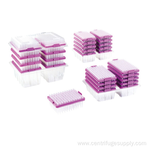 Lab Plastic Sterile Filter Tip Pipette Box